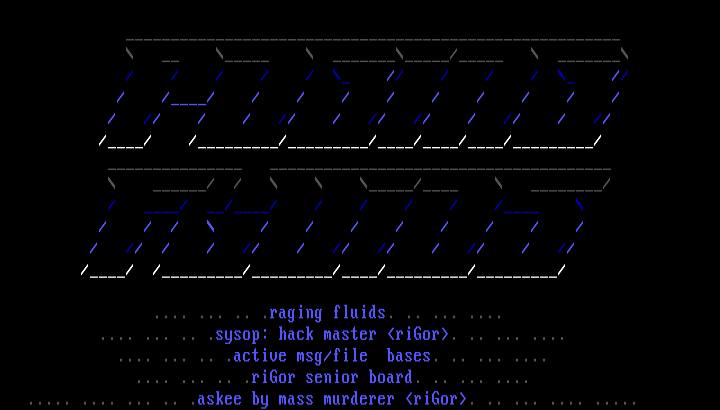 Raging Fluids by Mass Murderer