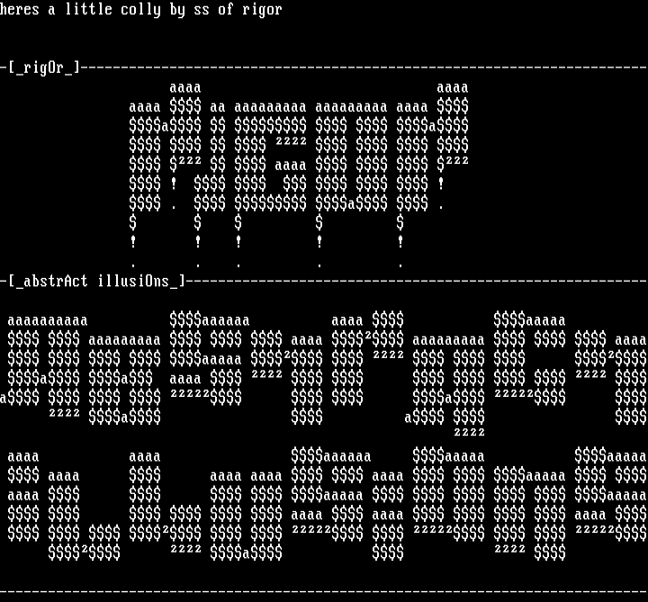 Ascii Collection by Skipper's Son