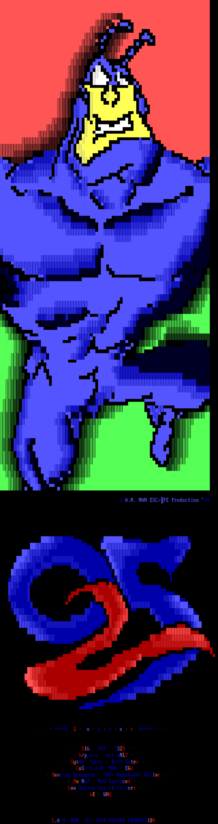 Quasar by S.a.n. Man