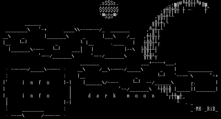 dark moon by mortuary keeper
