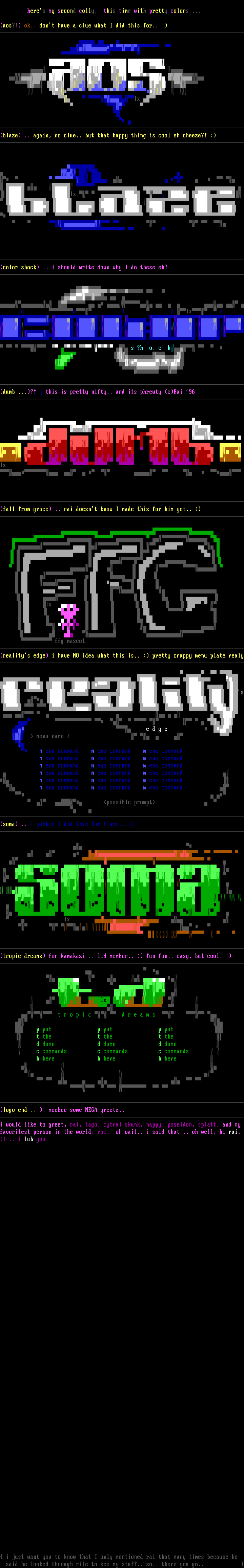 lummox's monthly colly?! by lummox