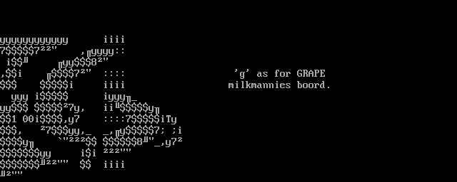 g as in grape for milkman by Wave