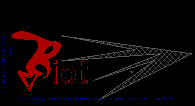 Rip Logo For RioT by delgado
