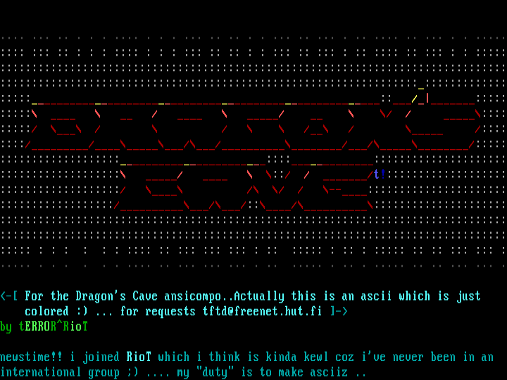 Dragon's Cave compoentry by tERROR