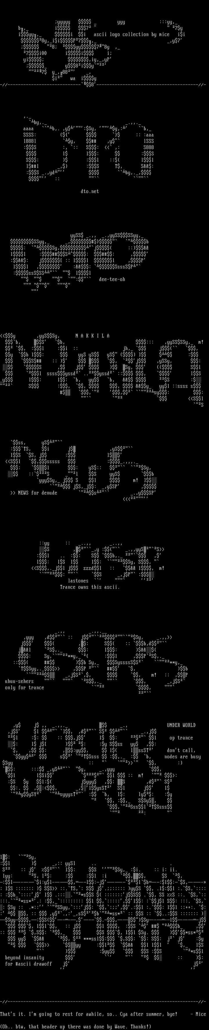 May Logo Cluster by Mice