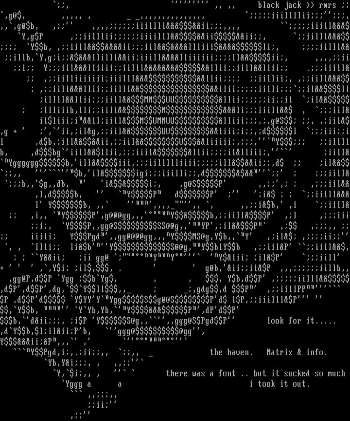 Matrix/Advertisment (theHaven) by Black Jack