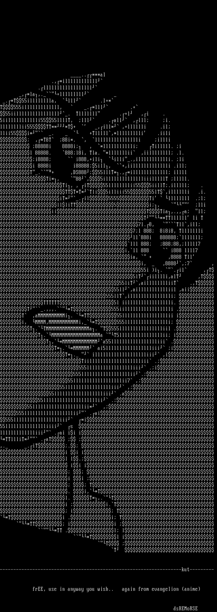 Another from Evangelion, free .. by Dead Soul
