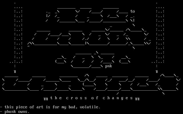 The Cross of Changes by El Talo