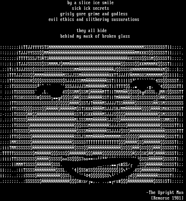Face by The Upright Man