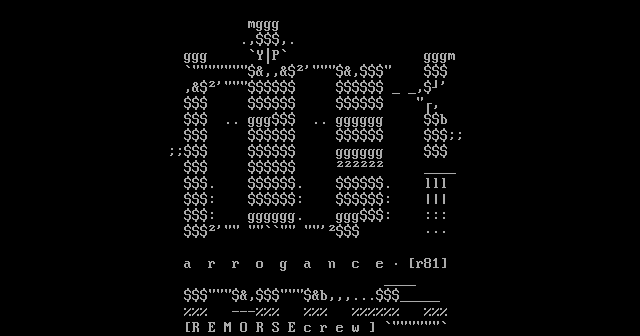 Remorse by aCk/Arrogance