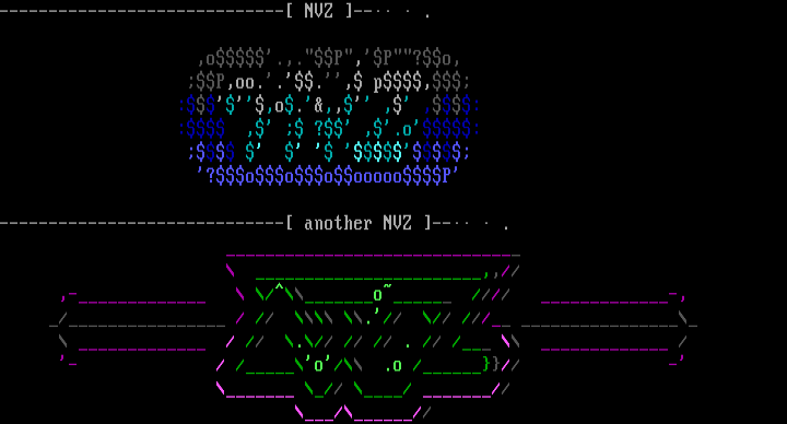 2 colored nvz-logos by nvz