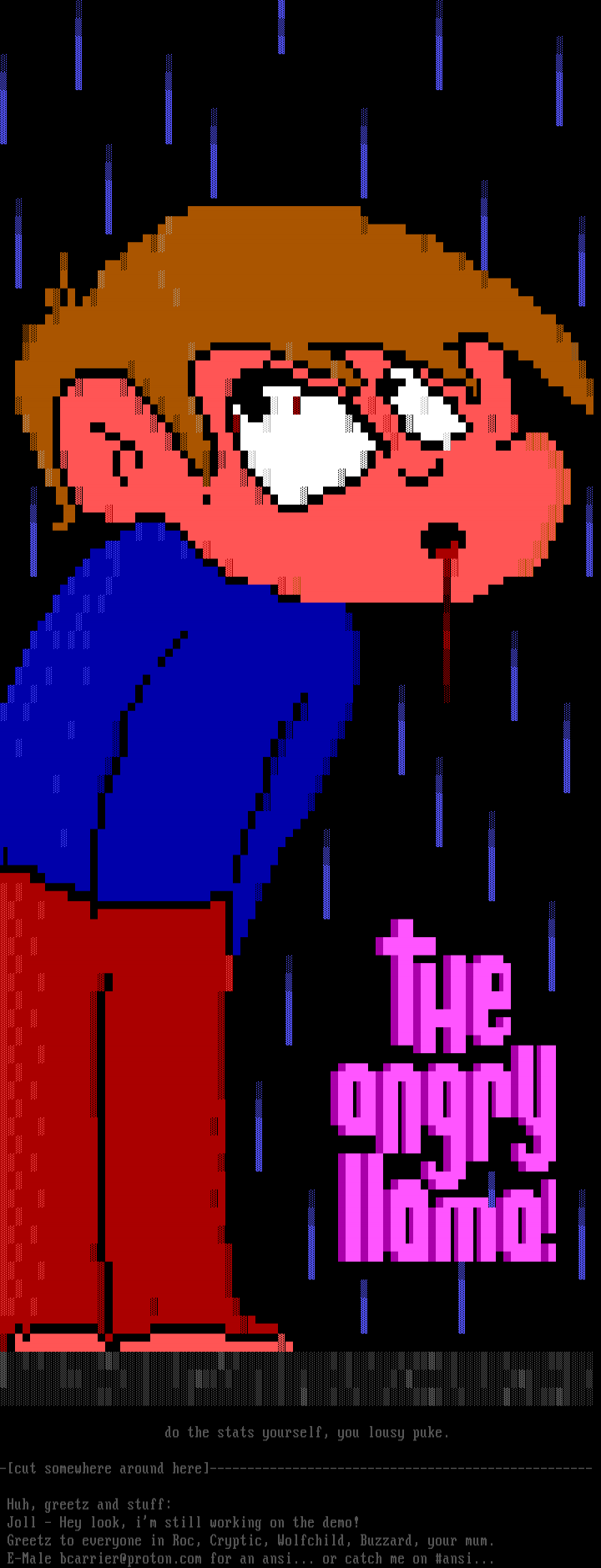 The Angry Llama by Heat