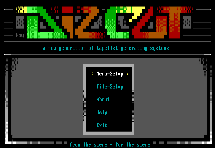 DizCut 1 Menu by ROY