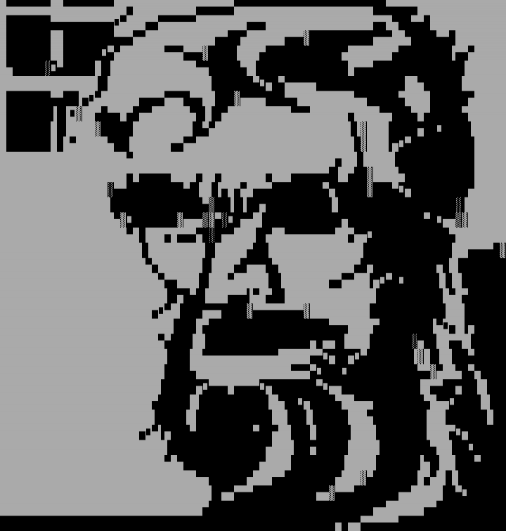 ascii piece #one by omega red