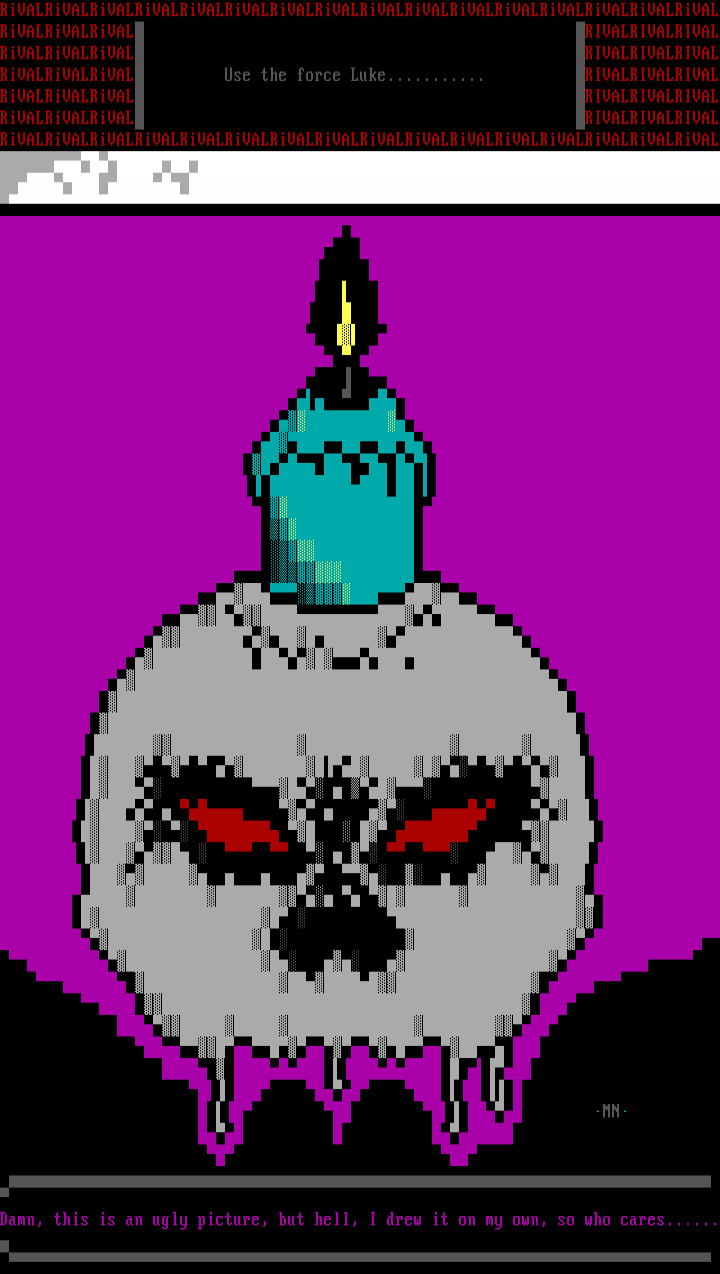 A skull by Merlin