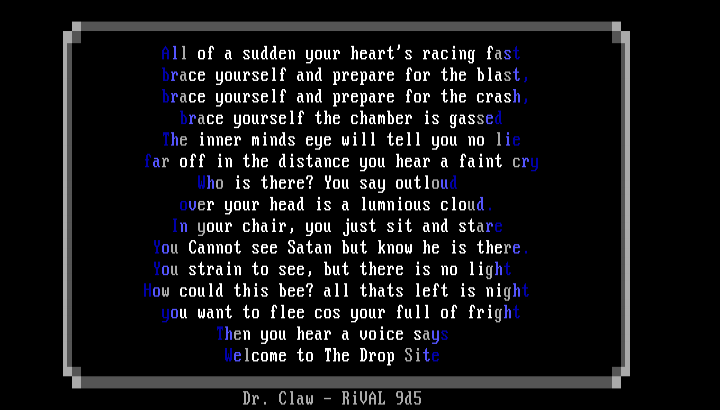 The Drop Site by Dr. Claw