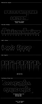 Ascii Page by Turmoil