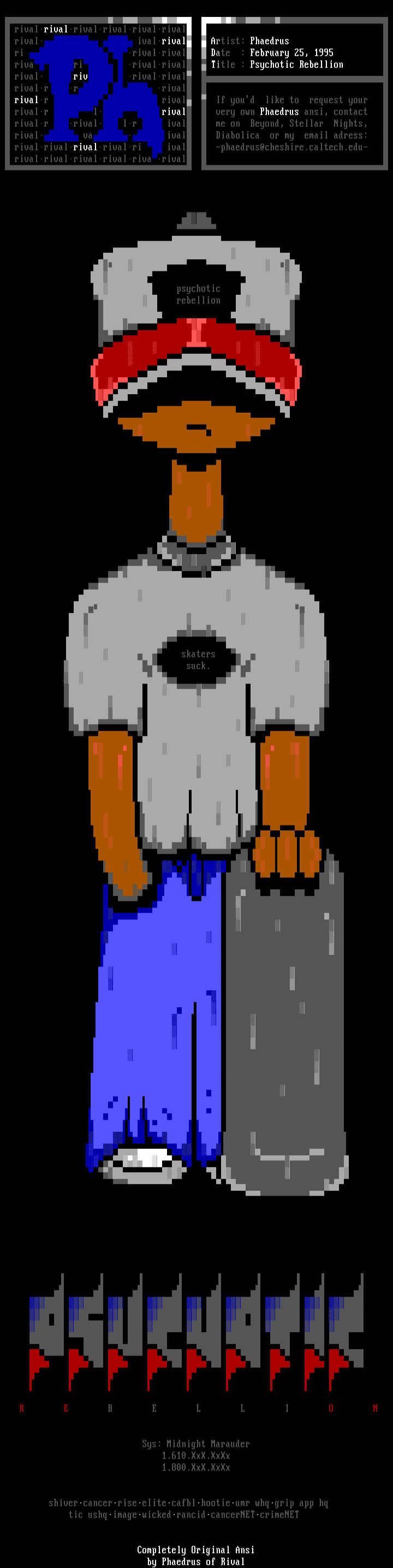 Psychotic Rebellion by Phaedrus