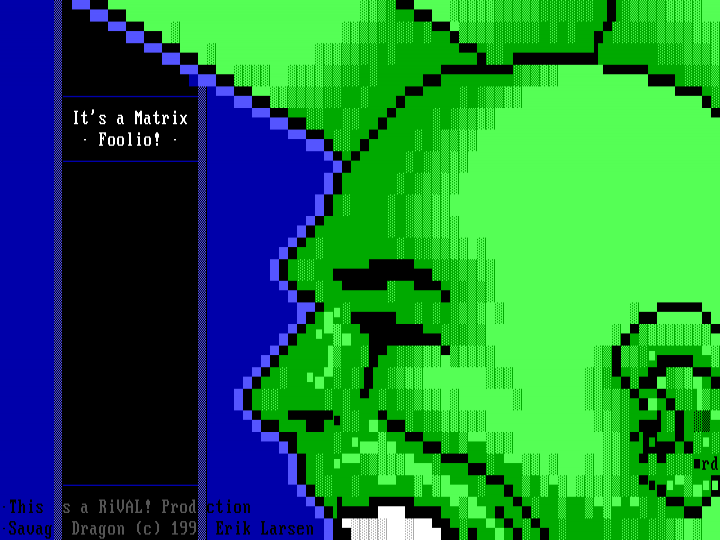 Savage Dragon Matrix by Realm Dweller