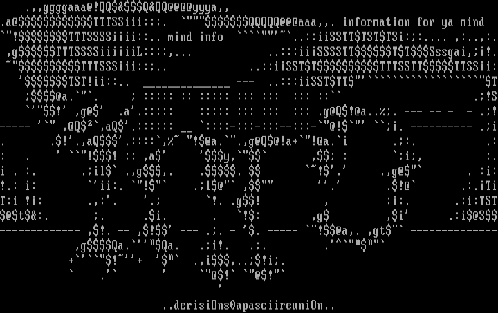 info by derision