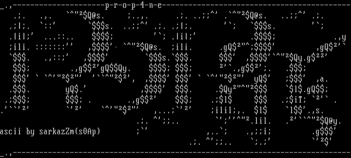 pr0pane by sarkazm