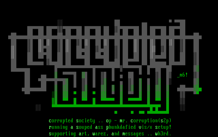 corrupted society logo by metallic blood