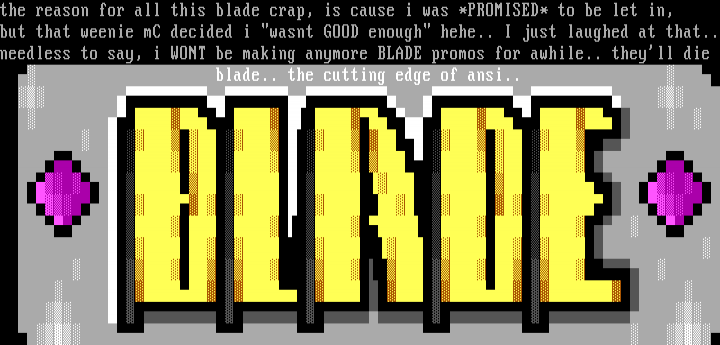 blade promotional by mr. corruption