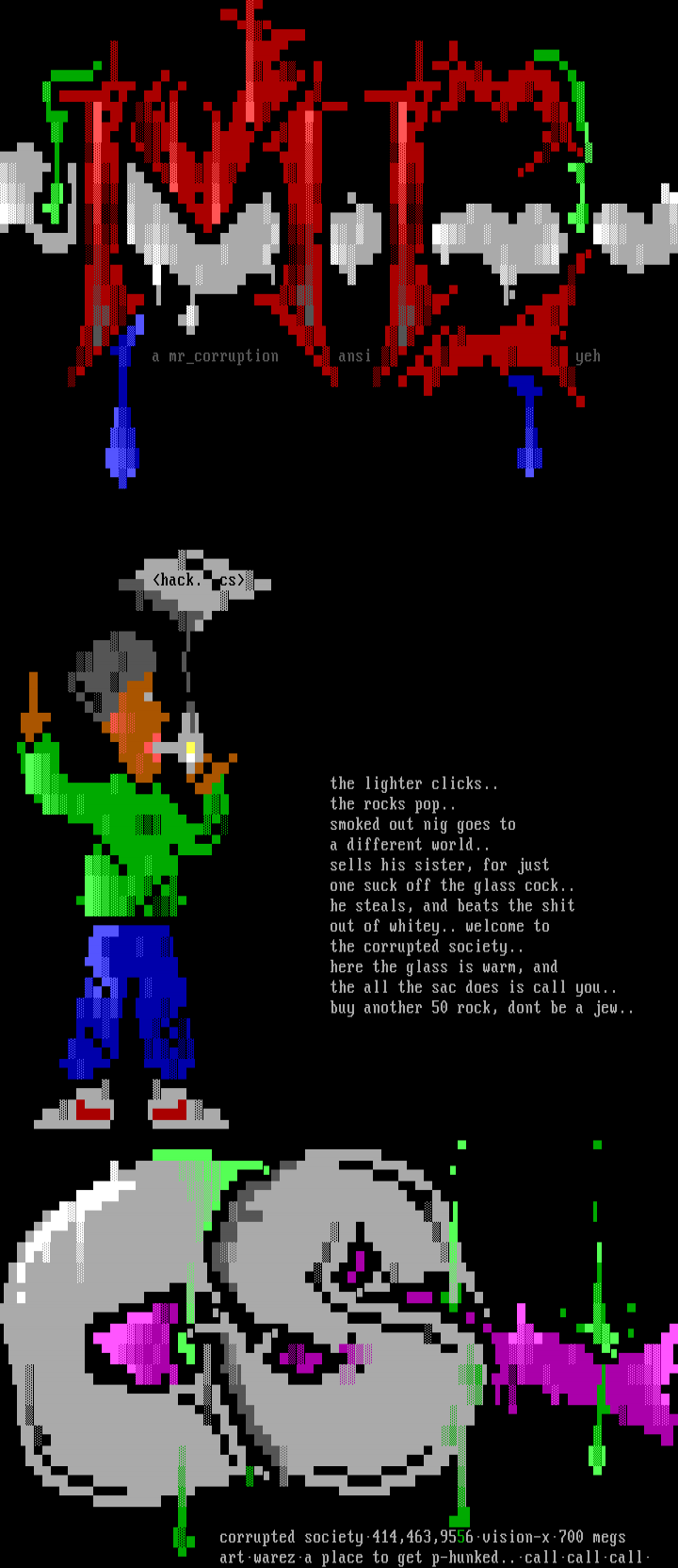 corrupted society ad by mr. corruption