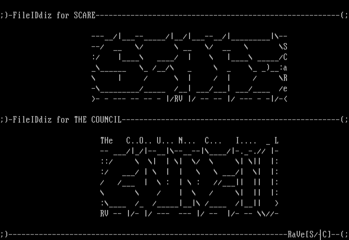 FILEidDIZ - ASCII by RaVe