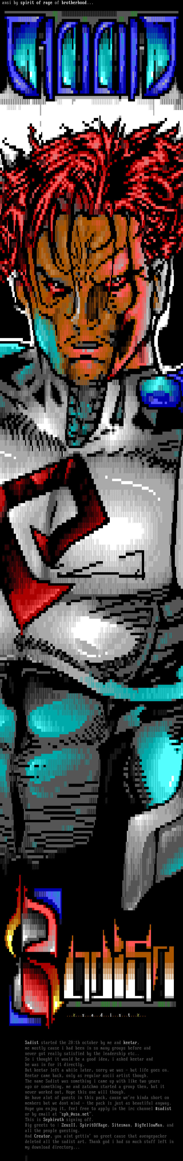 sadist info