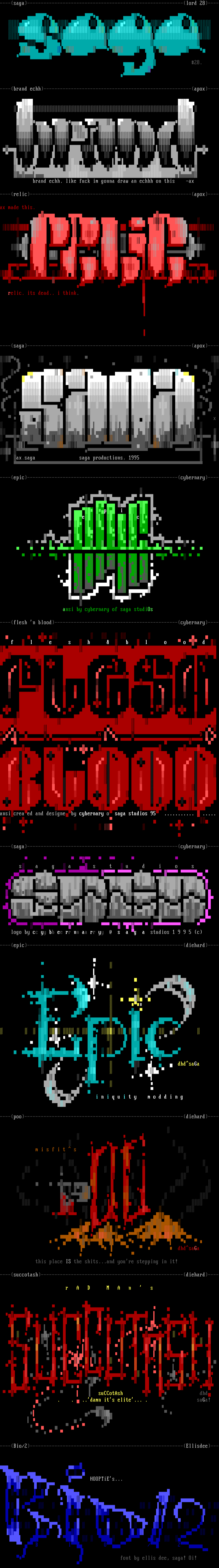 Saga logo Cluster A by Saga Studios