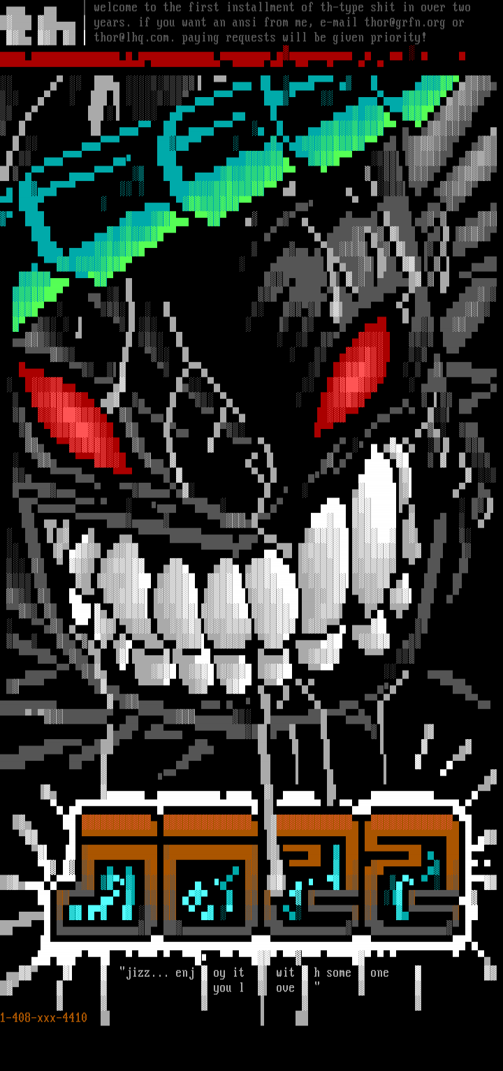 Jizz (oldschool!) by Thor