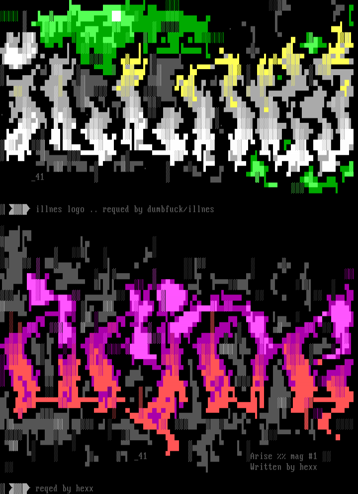Ansi colly by Acidblood