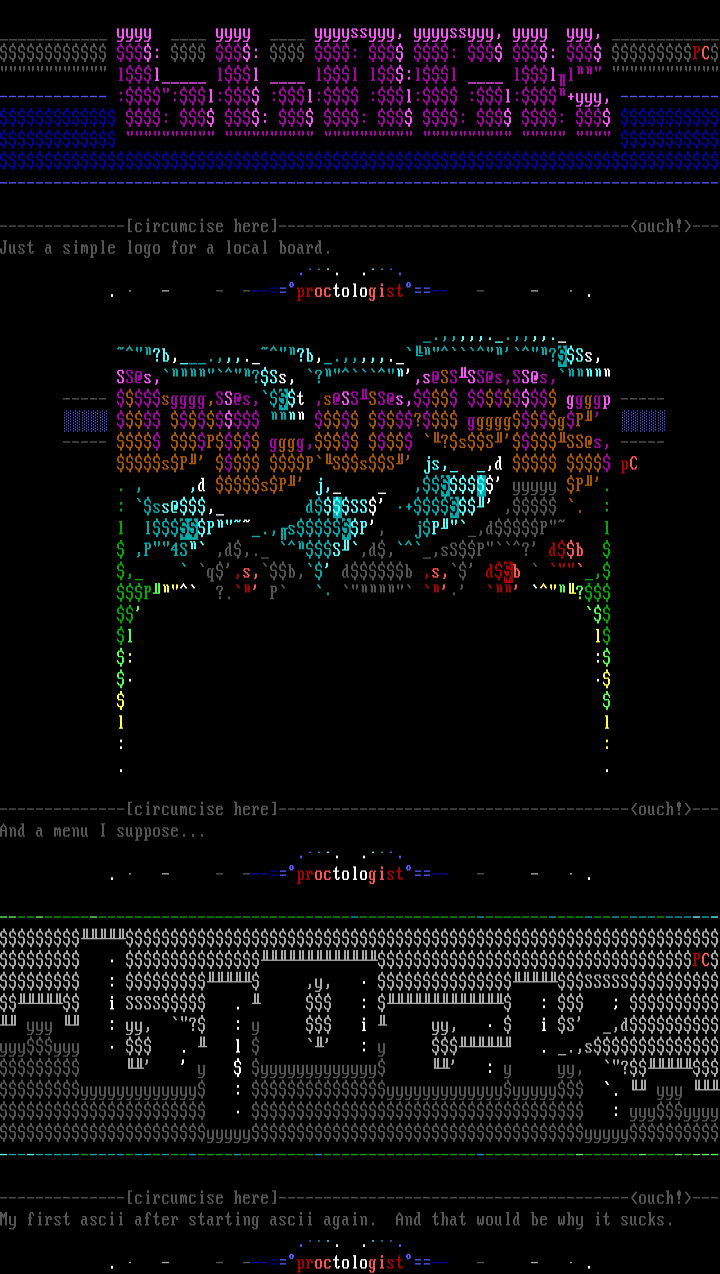 Block stuffs by Proctologist