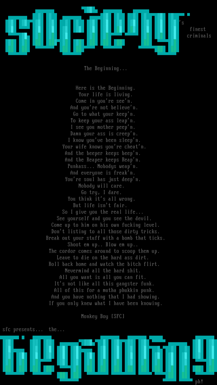 The Beginning by Monkey Boy