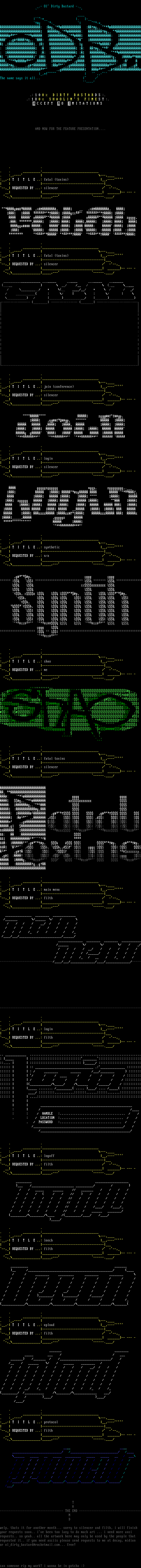 Ascii Colly Five by Ol' Dirty Bastard