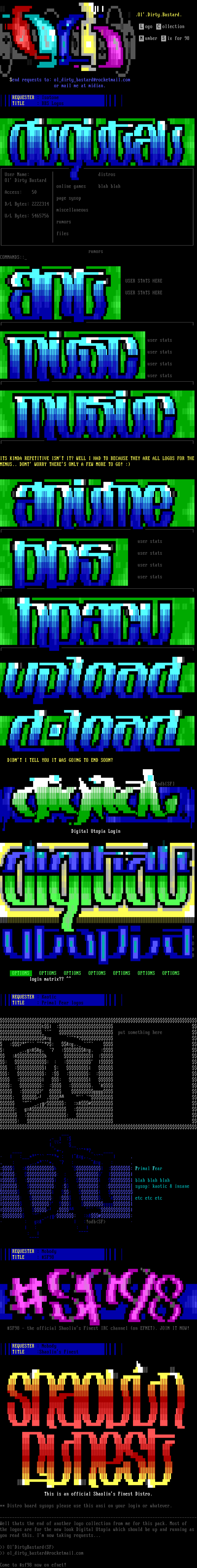 Logo Colly (pack 11 7/98) by Ol' Dirty Bastard