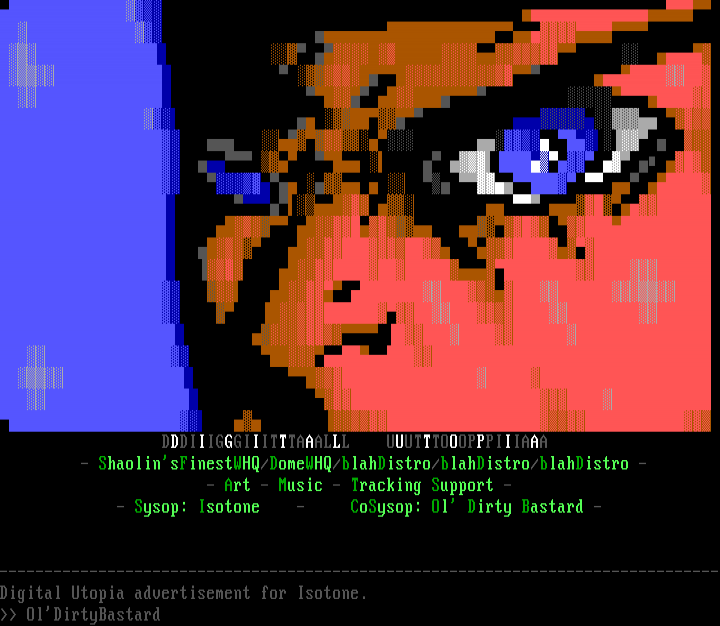 Digital Utopia Matrix by Ol' Dirty Bastard