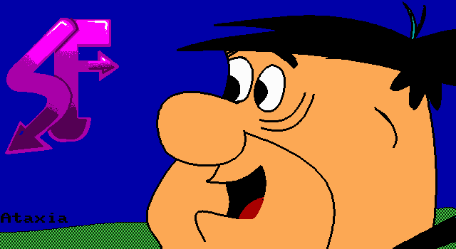 Fred Flinstone! by Ataxia