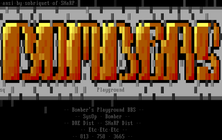 Bomber's Playground by Sobriquet