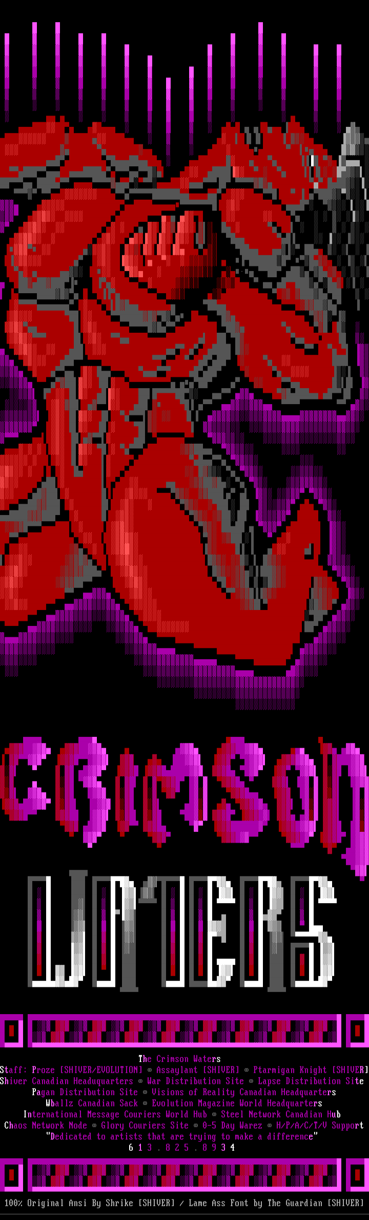 The Crimson Waters by Shrike