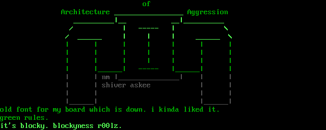 Architecture of Aggression by Necromancer