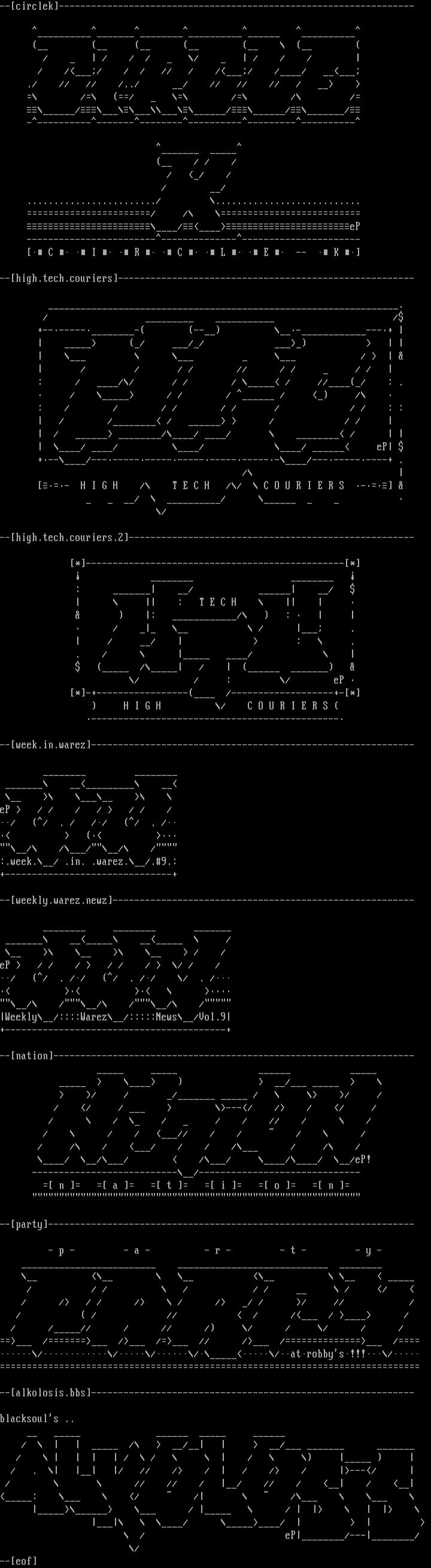 aSCii Logo Colly by Enraged Prisoner