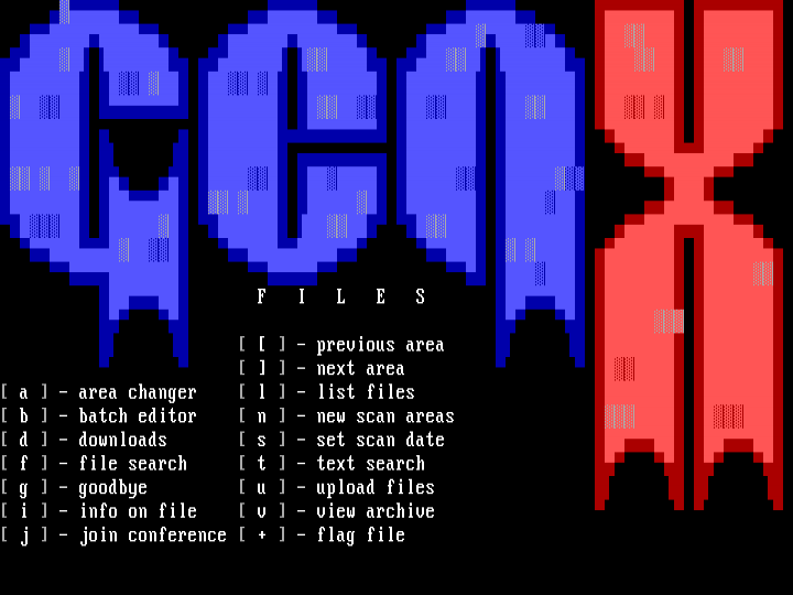 Gen-X menu by ChRoNiX
