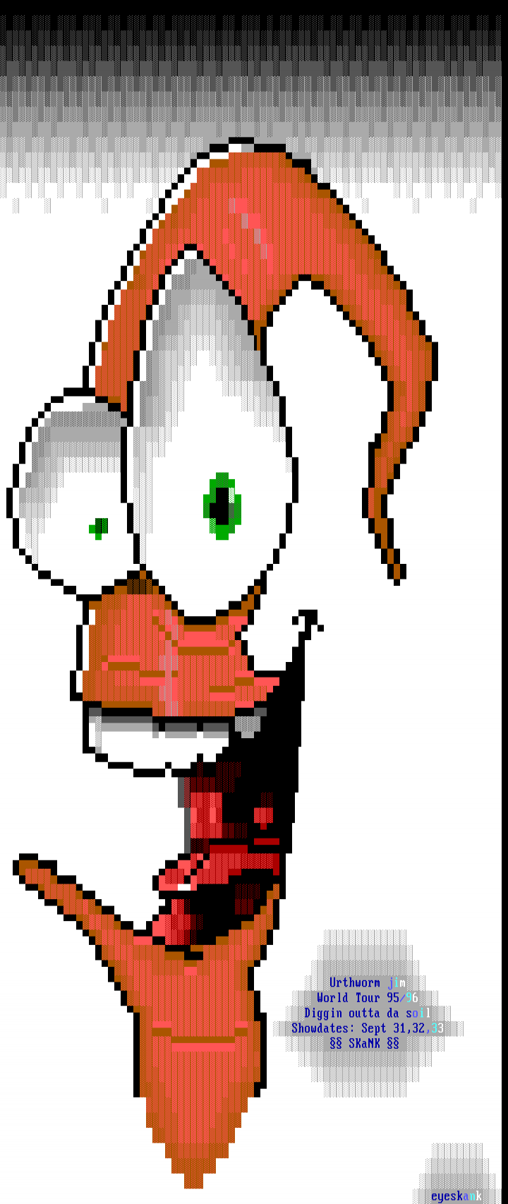 Earth Worm Jim by Eyeball