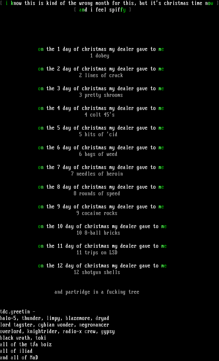 12 Days... by The Dark Clergy