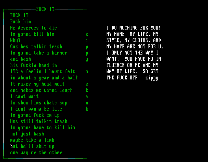 Fuck It by Zippy