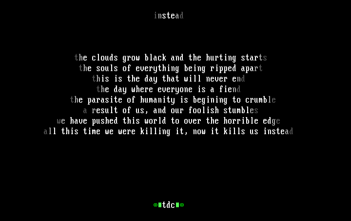 Instead by The Dark Clergy