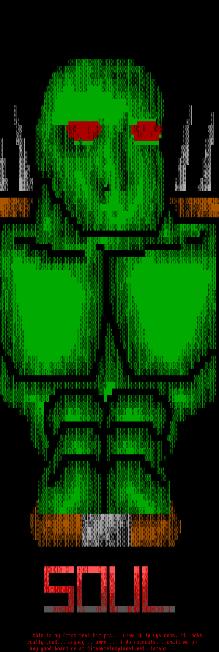 greeen by sadistic intent
