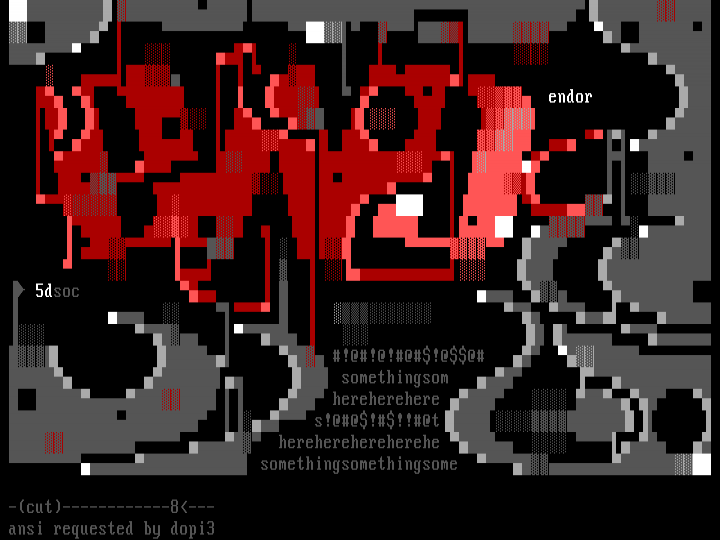 ansi for dopie (endor) by slayer dreams
